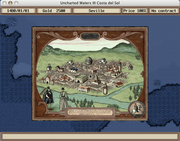 Seville, in the English edition